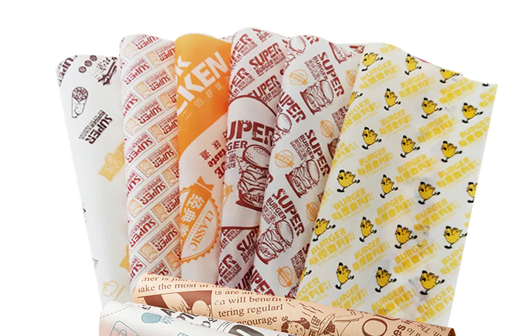 Custom Printed Grease Proof Paper