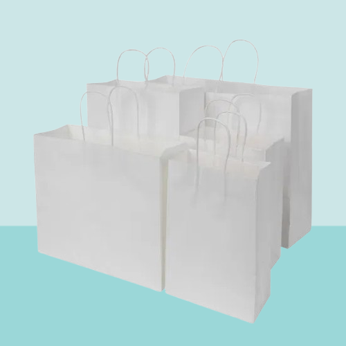 White Kraft Paper Bags