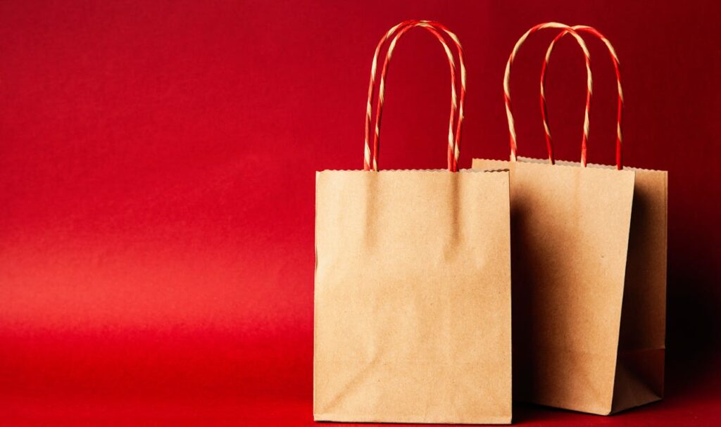 White Kraft Paper Bags